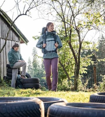 Outdoor Pants Made Of Old Tires Recycling