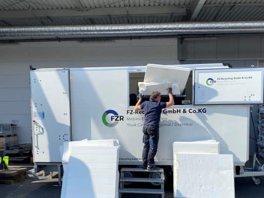 FZ Recycling Mit Mobilen Verdichtungsanlagen Bundesweit Auf Baustellen Unterwegs