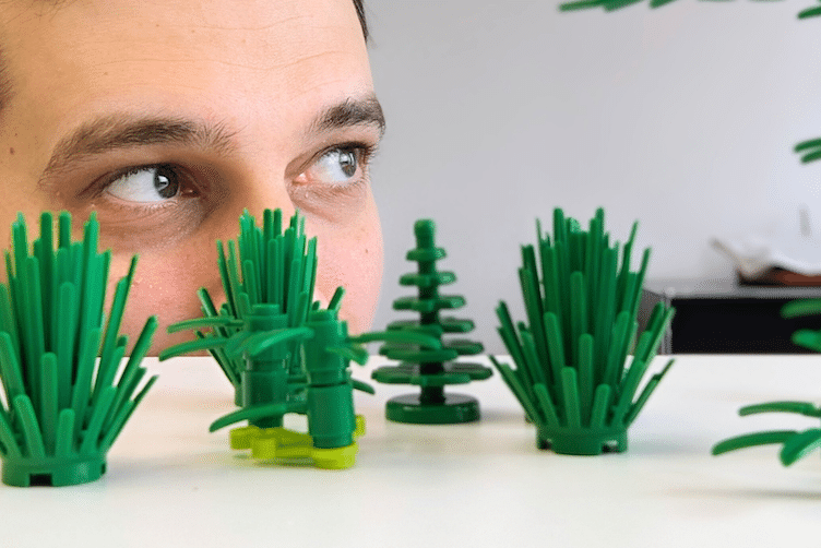 Lego aus biobasiertem Kunststoff, Spielzeug, Kreislaufwirtschaft, Bio-Kunststoff
