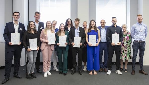 Günter Schwank Preisverleihung - Ausgezeichnete Ausbildung