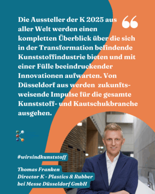 Zitatkachel Thomas Franken Messe Düsseldorf