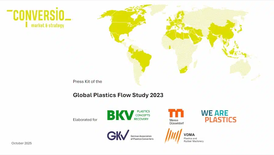 Global Plastics Flow 2023 - Titelfolie
