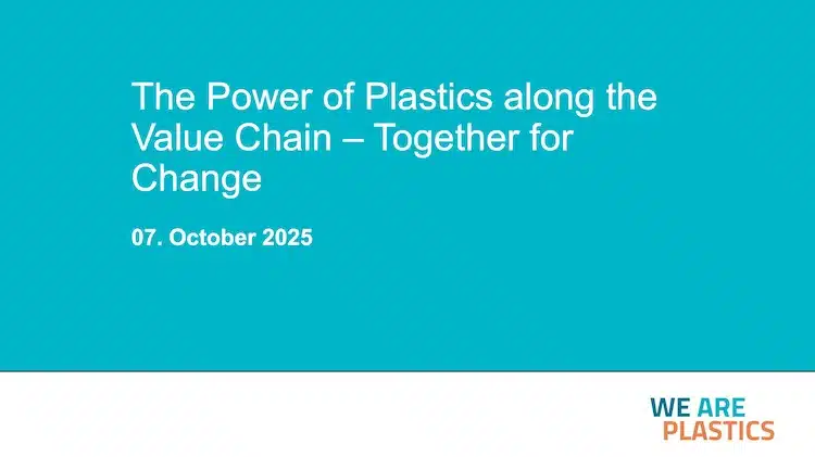 We Are Plastics The Power Of Plastics Along The Value Chain